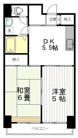 榴ケ岡駅 徒歩9分 6階の物件間取画像